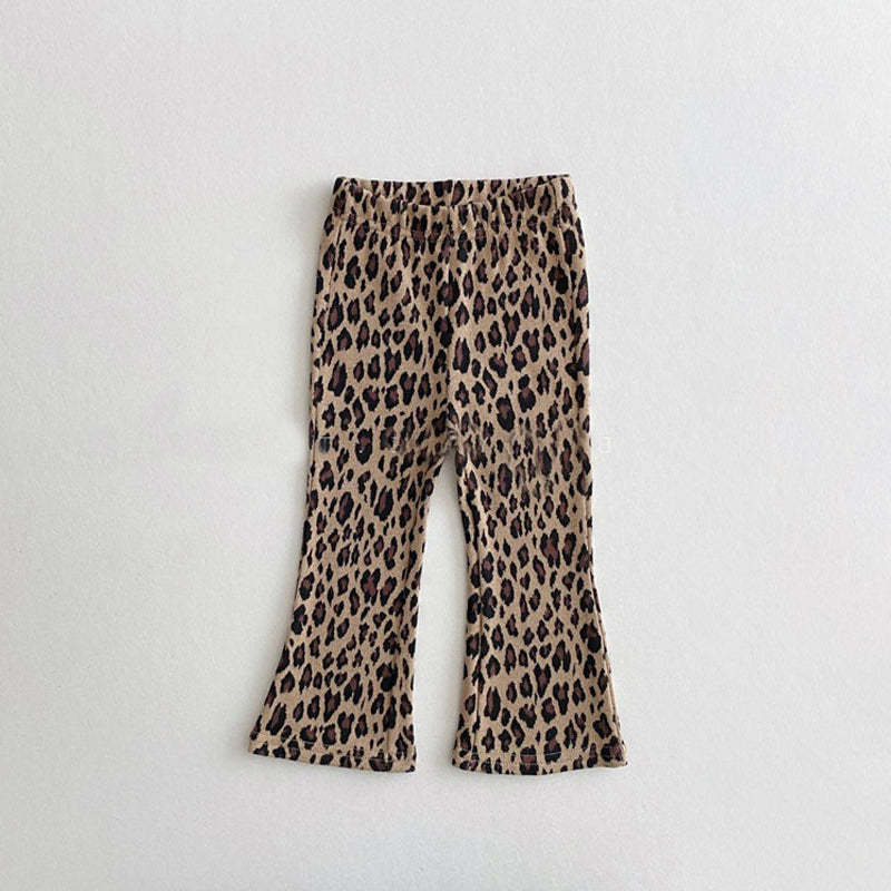 4 Colors Baby Girl Bell Bottom Leggings