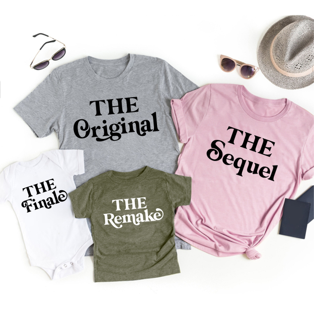 Original Sequel Finale Family Matching Shirts