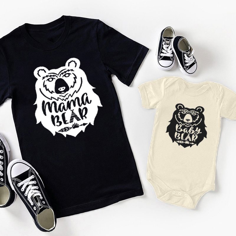 Mama Bear Baby Bear Mom&Me Shirt