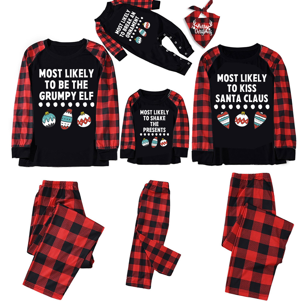 Most Likely Christmas Family Matching Pajamas