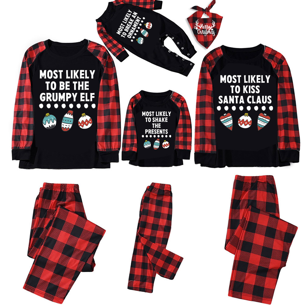 Most Likely Christmas Family Matching Pajamas