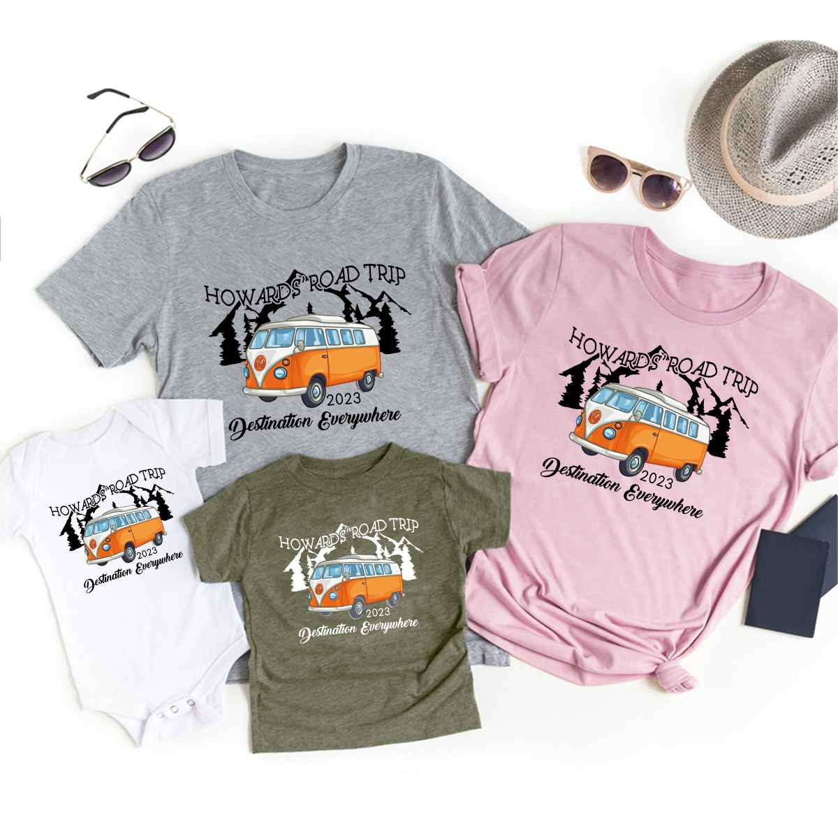 Gift For Camper Family Vacation Road Trip Shirts