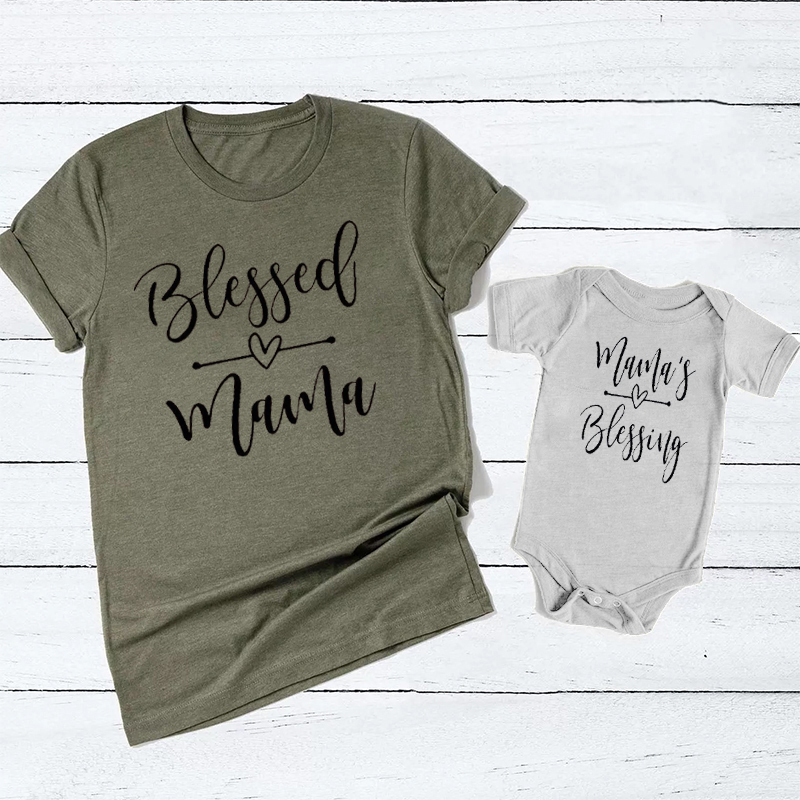 Mama's Blessing Mom&Me Shirt