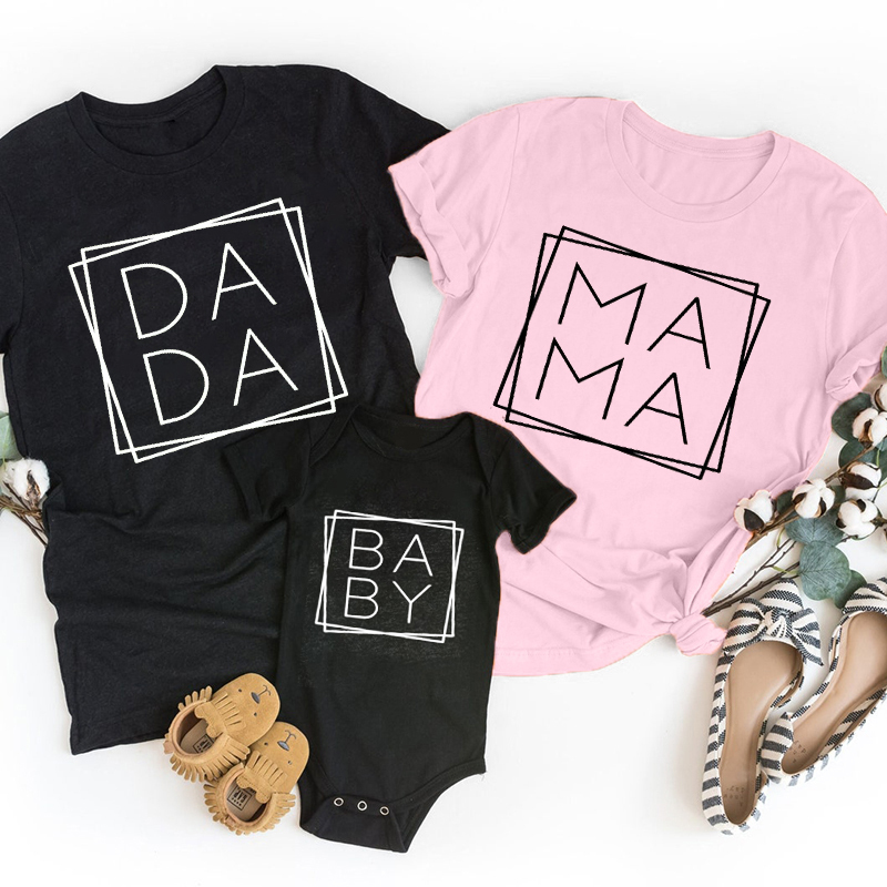 MAMA Square Mom&Me Shirt