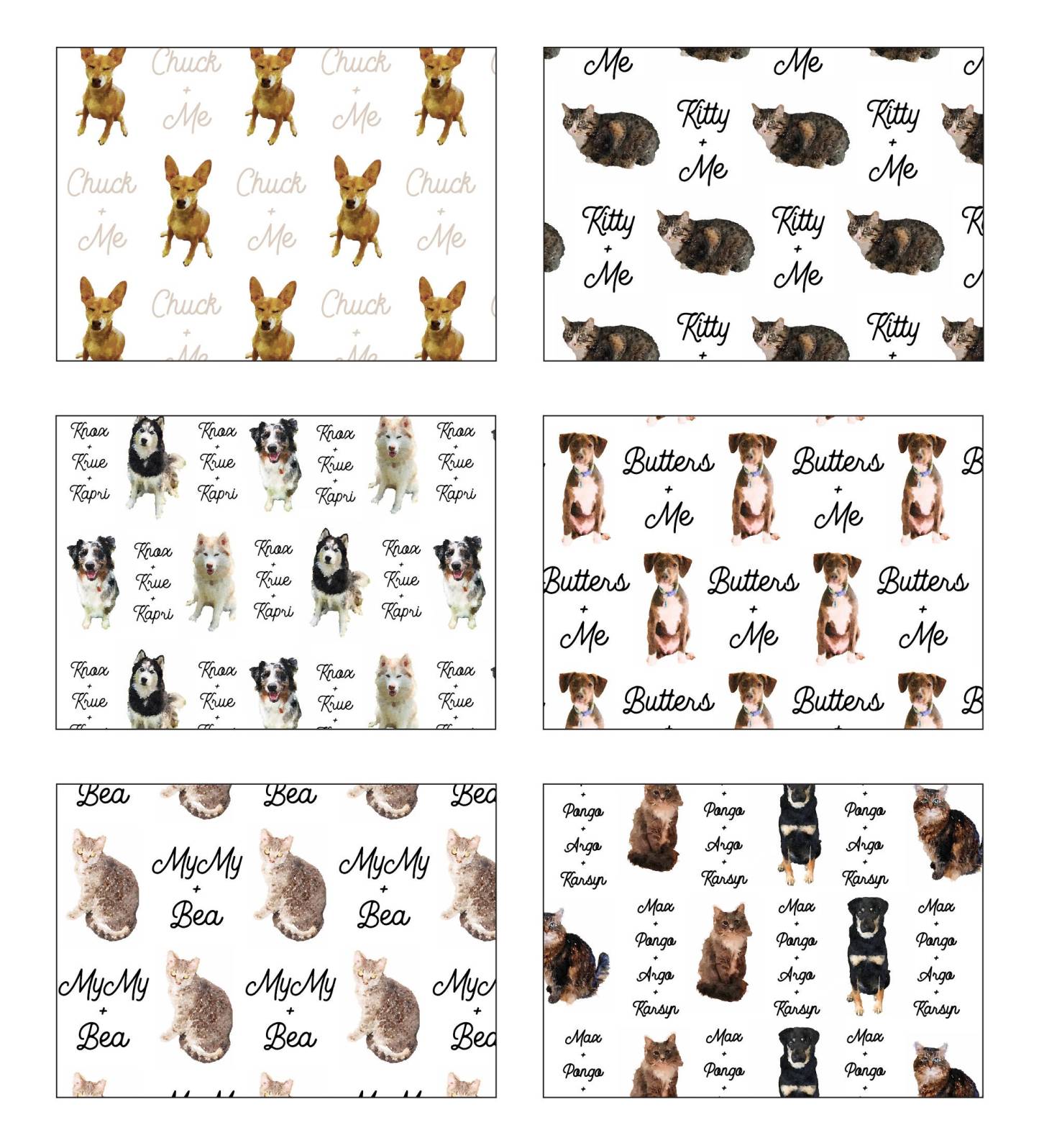 Personalized Pet+ me  Blanket 