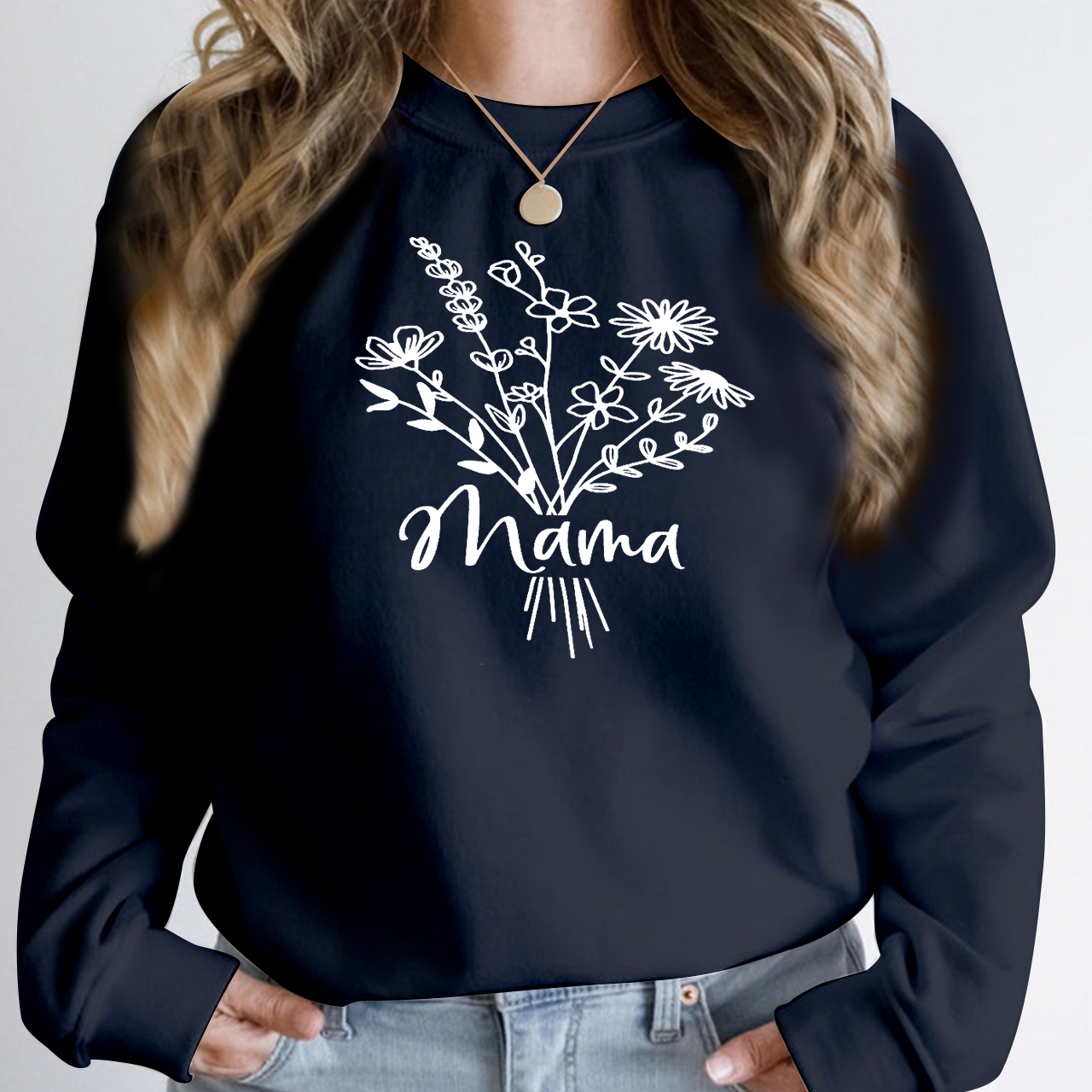 Wildflowers Mom Sweatshirt