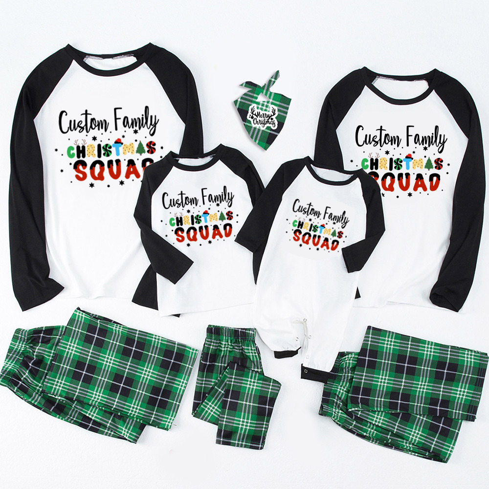 Custom Family Christmas Family Matching Pajamas