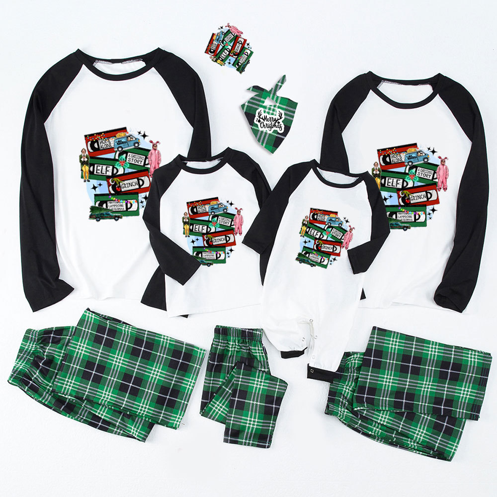 Christmas Music Cassette Family Matching Pajamas Sale-Beepumpkin™