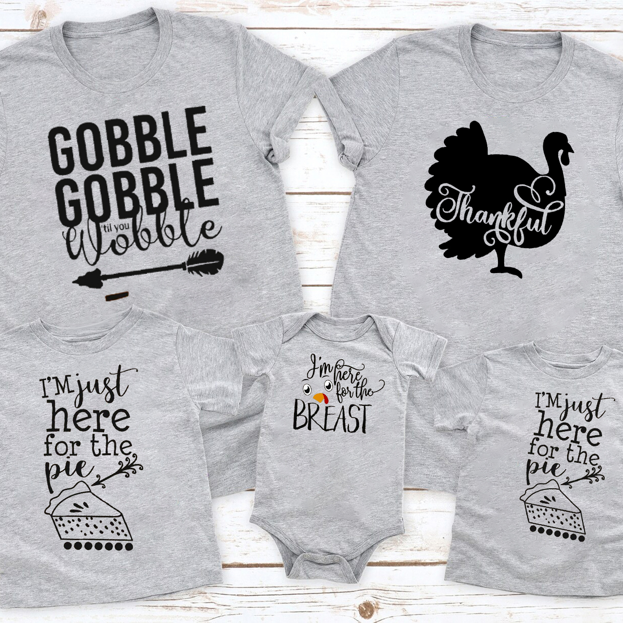 Personalized Thanksgiving Family Matching Shirt