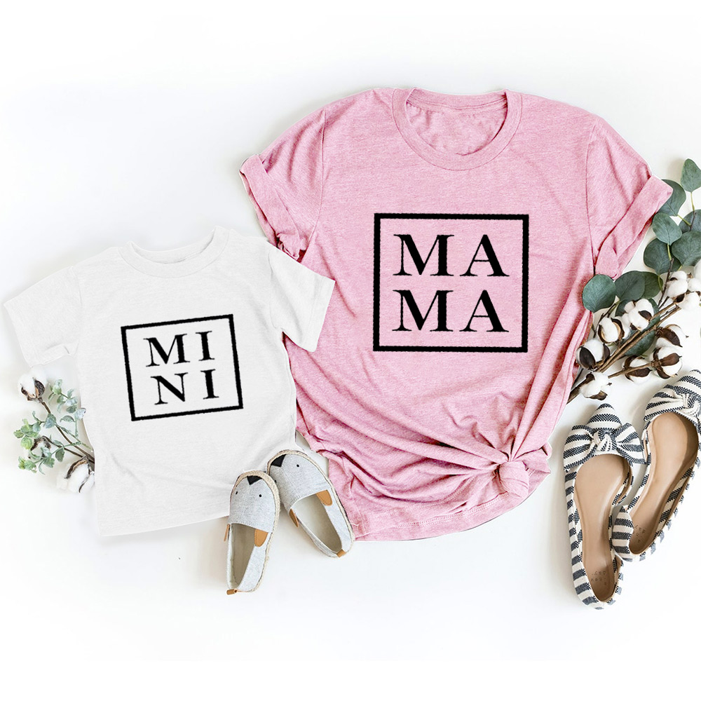 Mama and Mini Box Mom&Me Shirt