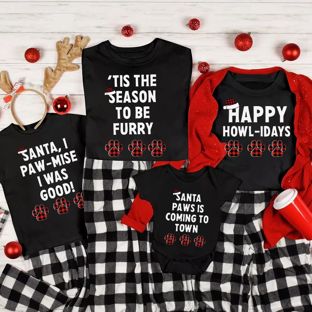 Tis The Season Christmas Family Matching Shirt