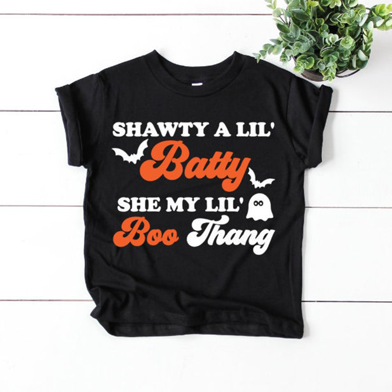 Shawty A Lil Batty Halloween Shirt