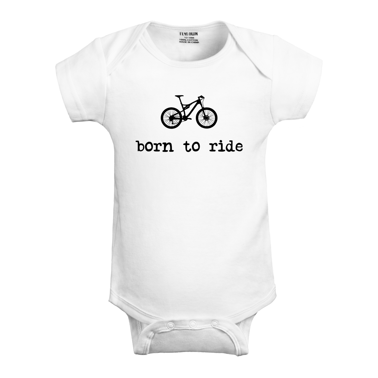 Born To Ride  Baby Bodysuit
