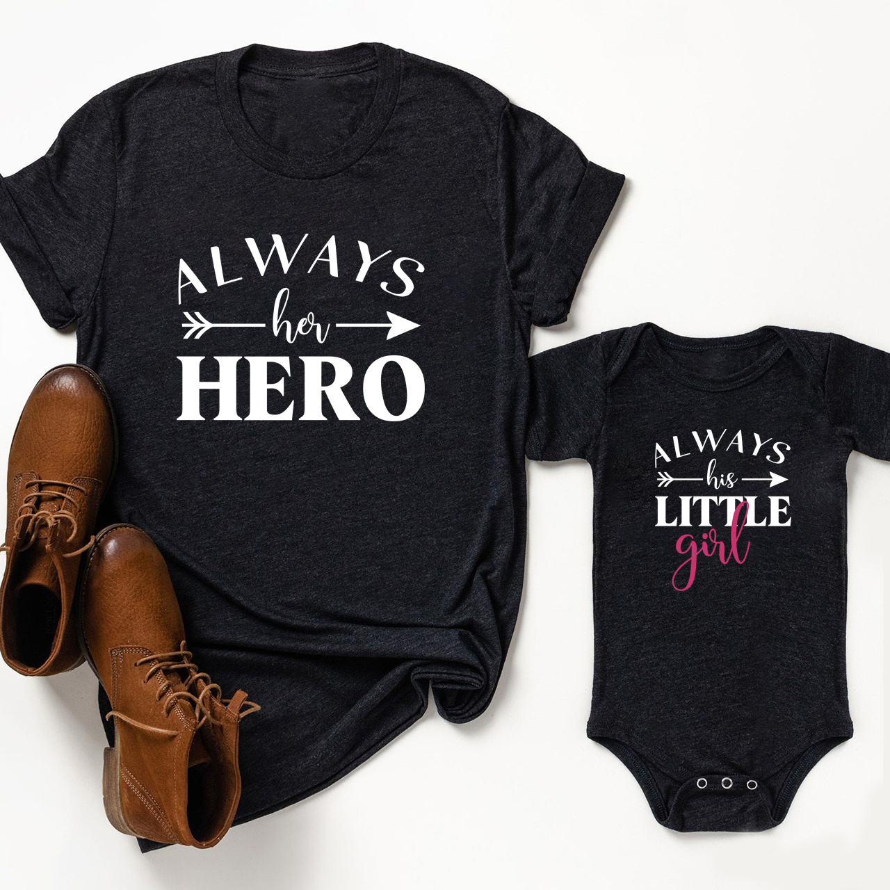 Always Her Hero Daddy And Little Girl