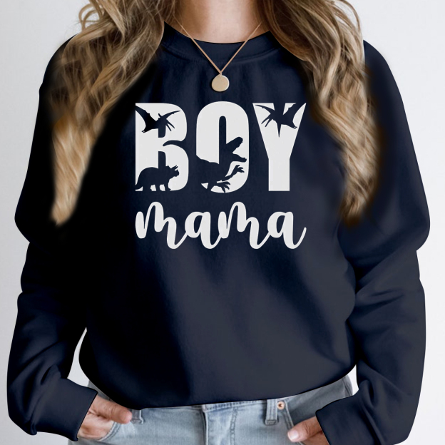 Boy Mama Dinosaur Club Sweatshirt