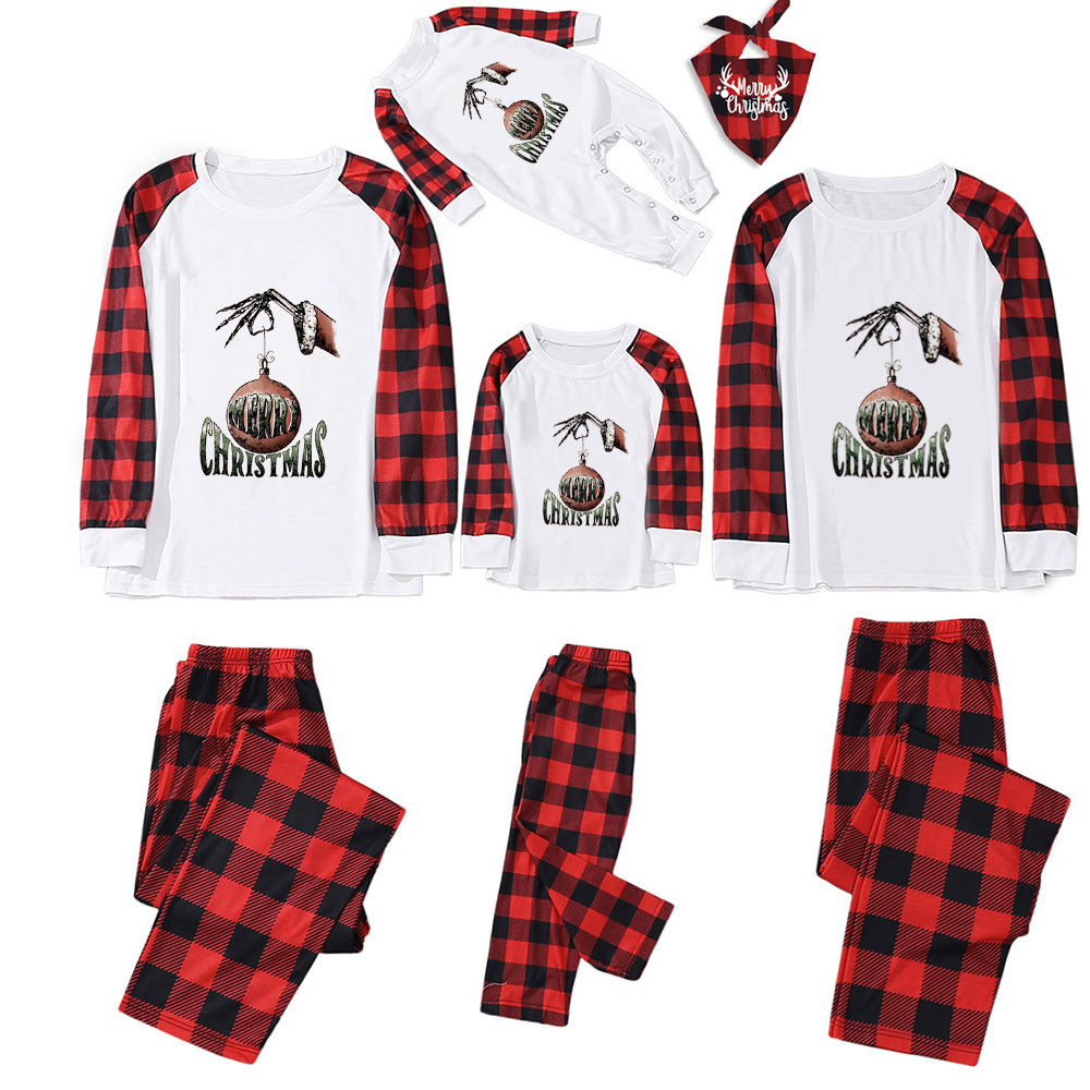 Merry Christmas Ball Family Christmas Pajamas