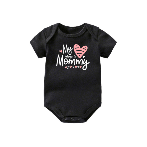 My Heart Belongs To Mummy,Baby Bodysuit