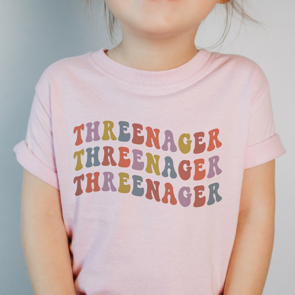 3rd Birthday Threenager Shirt