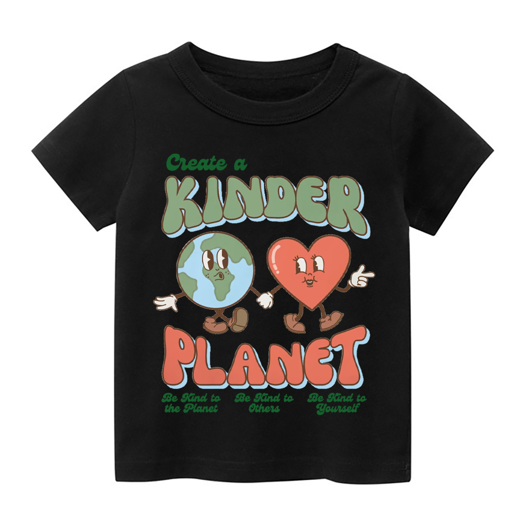 Create A Kinder Planet Earth Day Kids T-Shirt