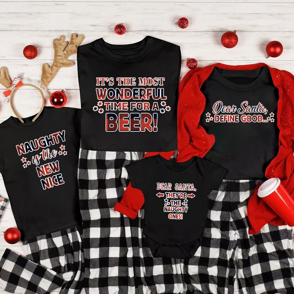Dear Santa Christmas Family Matching Shirt