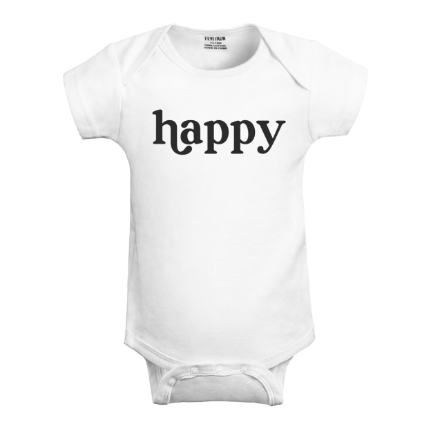 Happy,Baby Bodysuit