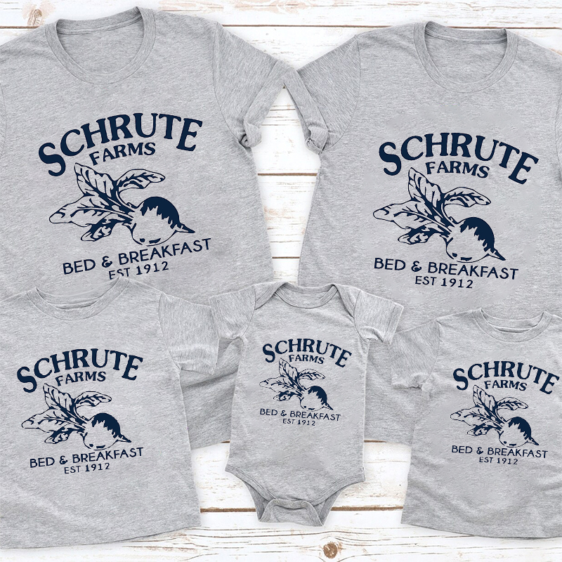 Schrute Farms Daily Family Matching Shirt