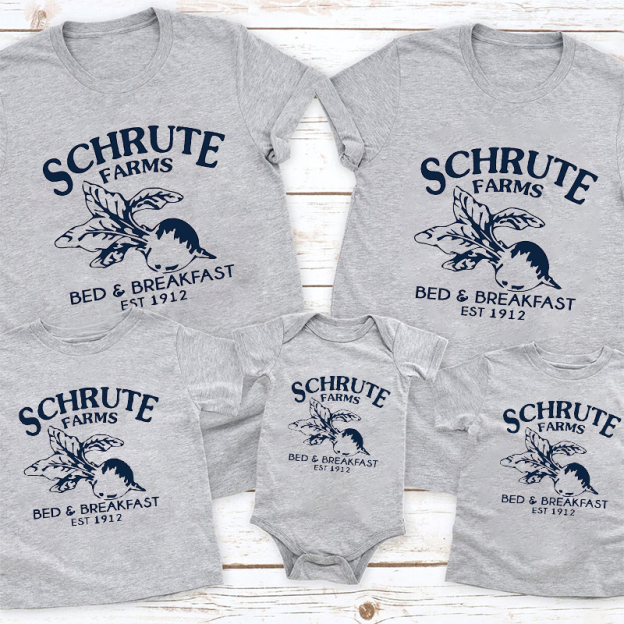 Schrute Farms Daily Family Matching Shirt