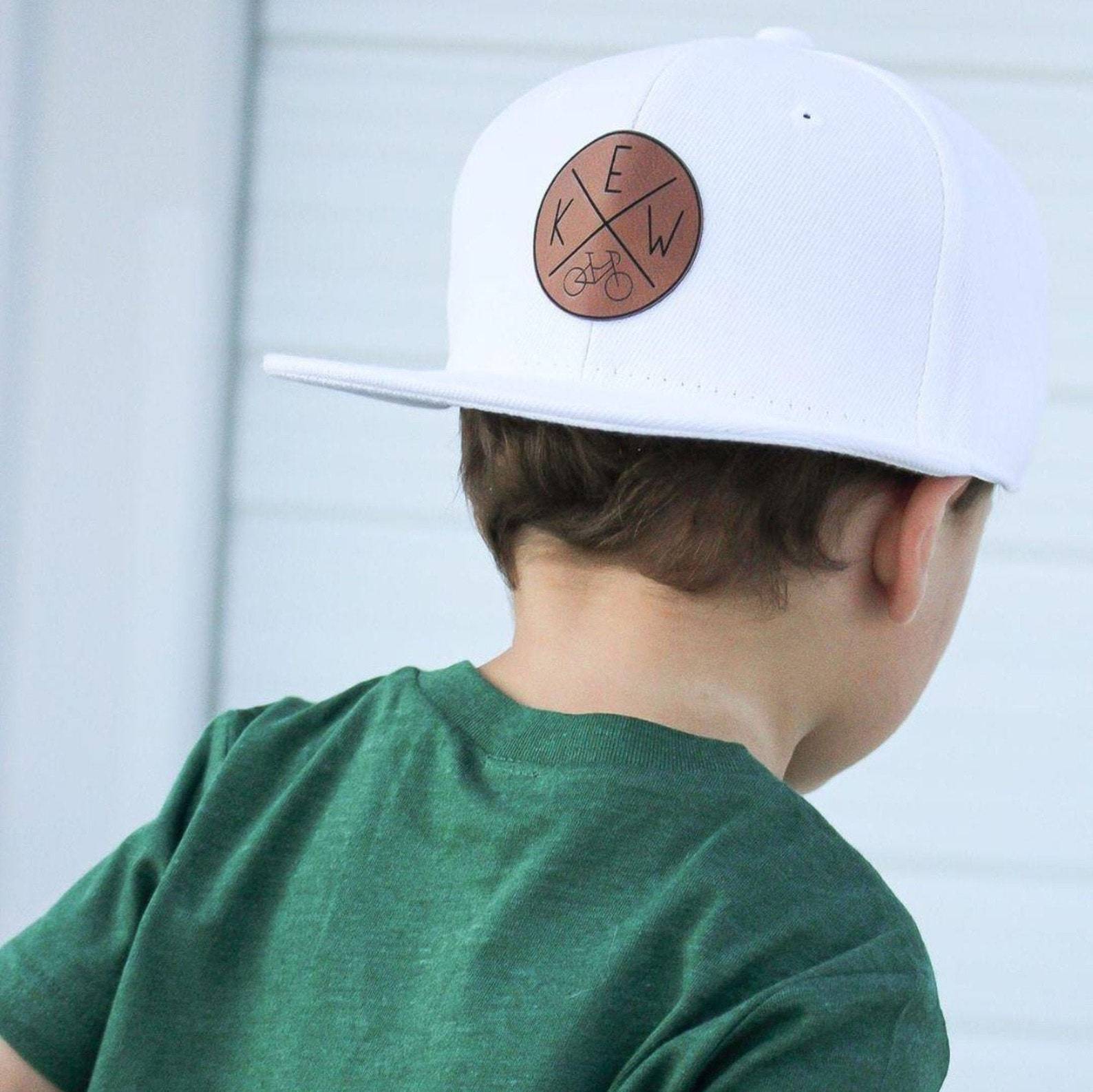 Personalized Circle Initials Patch Infant/Toddler Hat