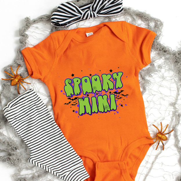 Spooky Mini Halloween Bodysuits