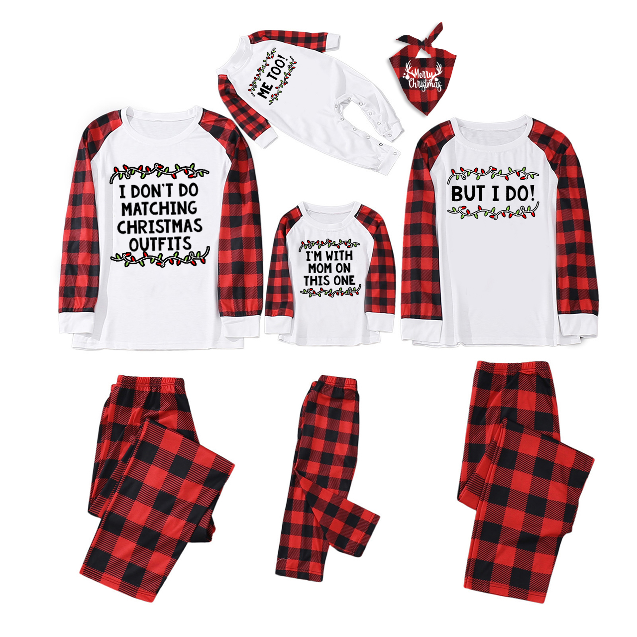 Funny Christmas Family Matching Pajamas