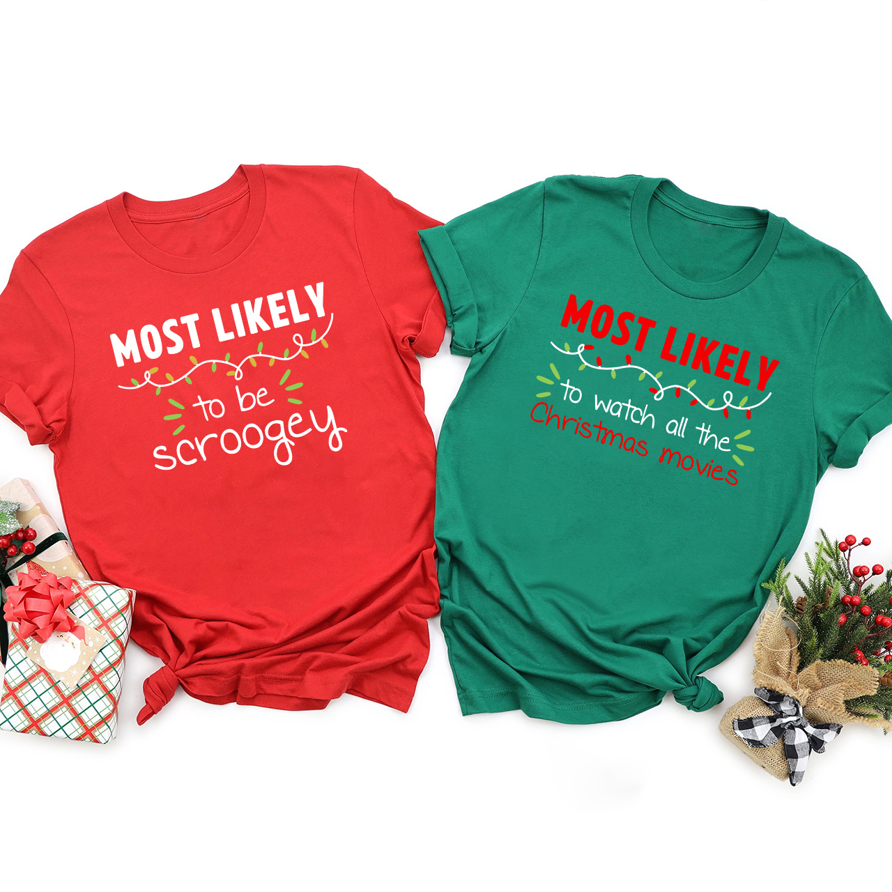 Matching Family Christmas Superlative Funny Shirts