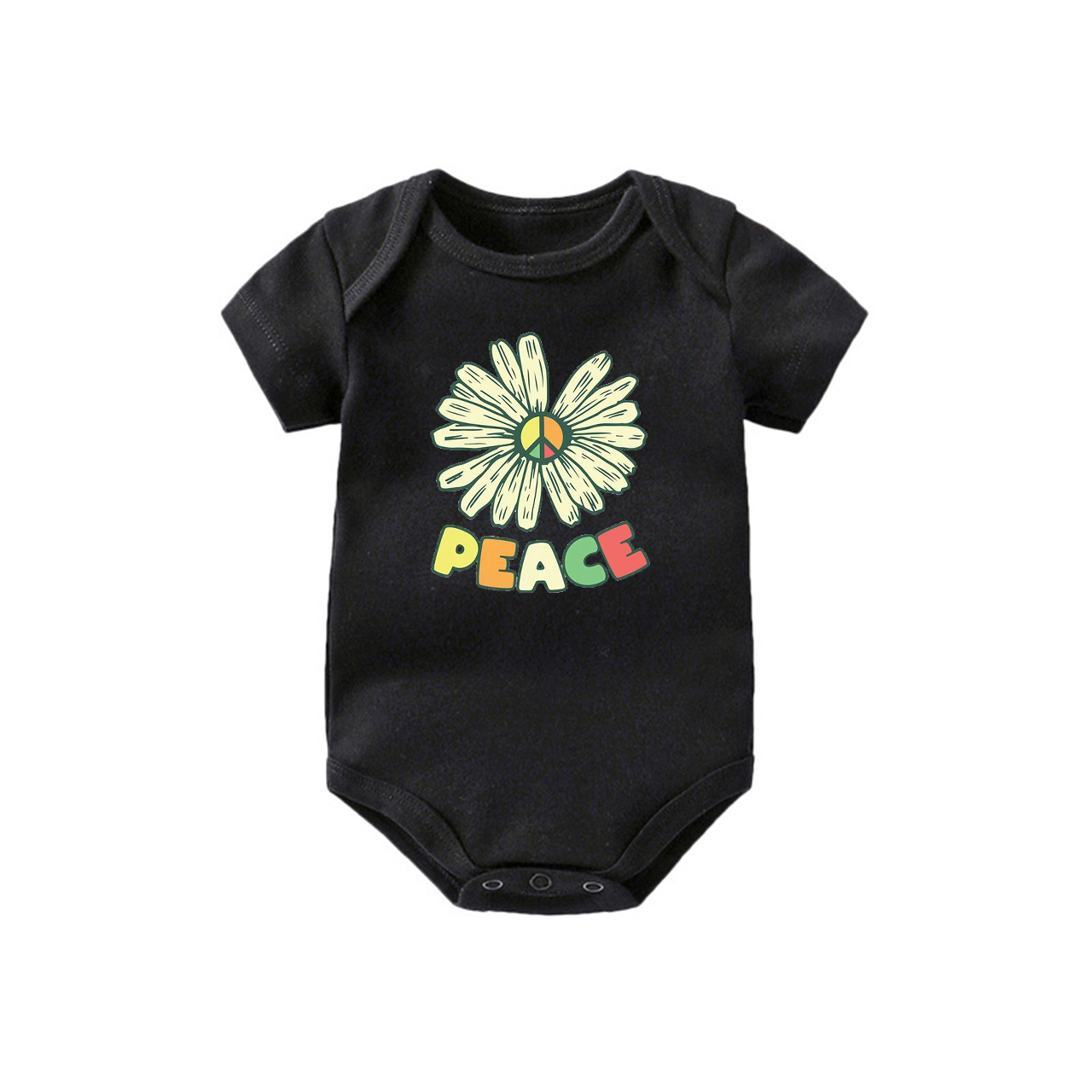 Peace,Baby Bodysuit