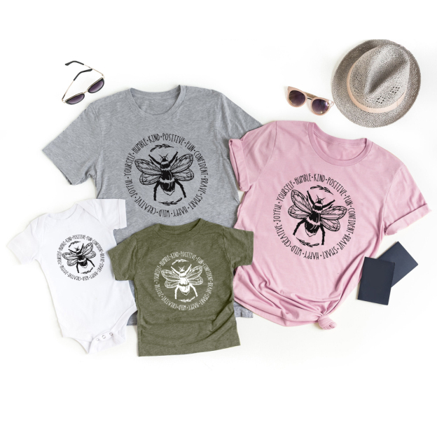 Bee Something Daily Family Matching Shirts