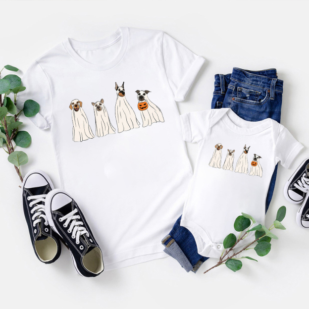 Halloween Ghost Dog Shirt