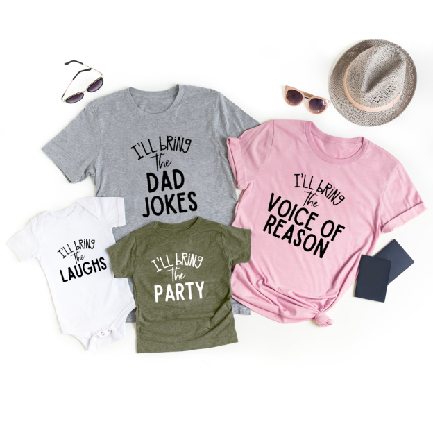Personalized Funny Family Matching Party Shirts 