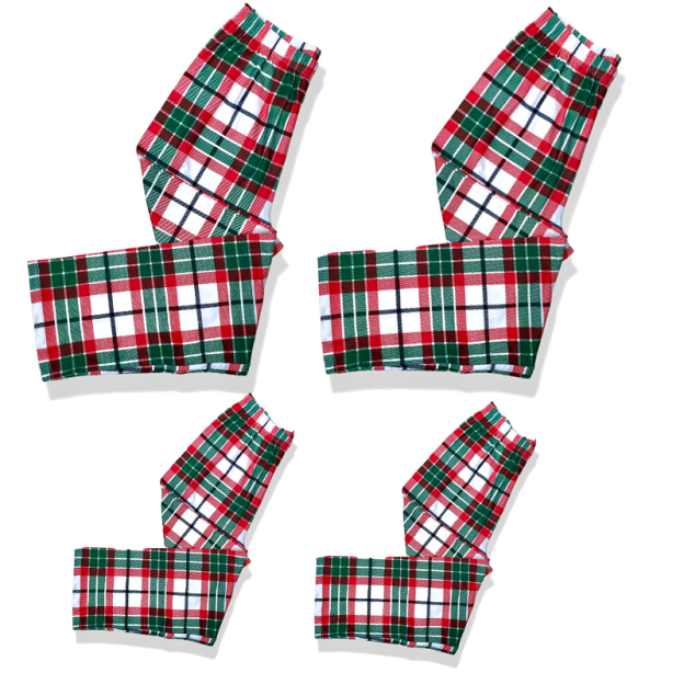 Winter+Christmas Loungewear Family Matching Plaid Pajama Pants