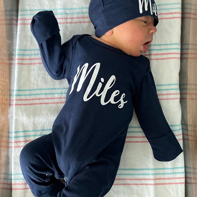 Personalized Baby Outfit Sets (Baby Name)