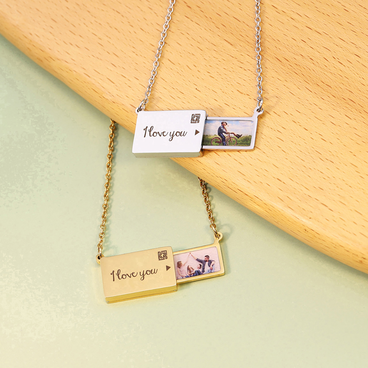 Personalized Photo Necklace