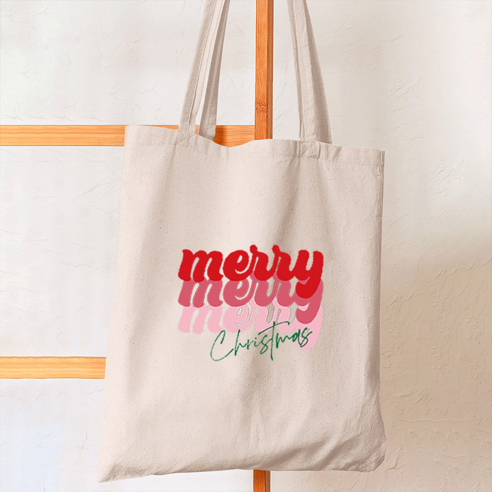 Merry Christmas Tote Bag