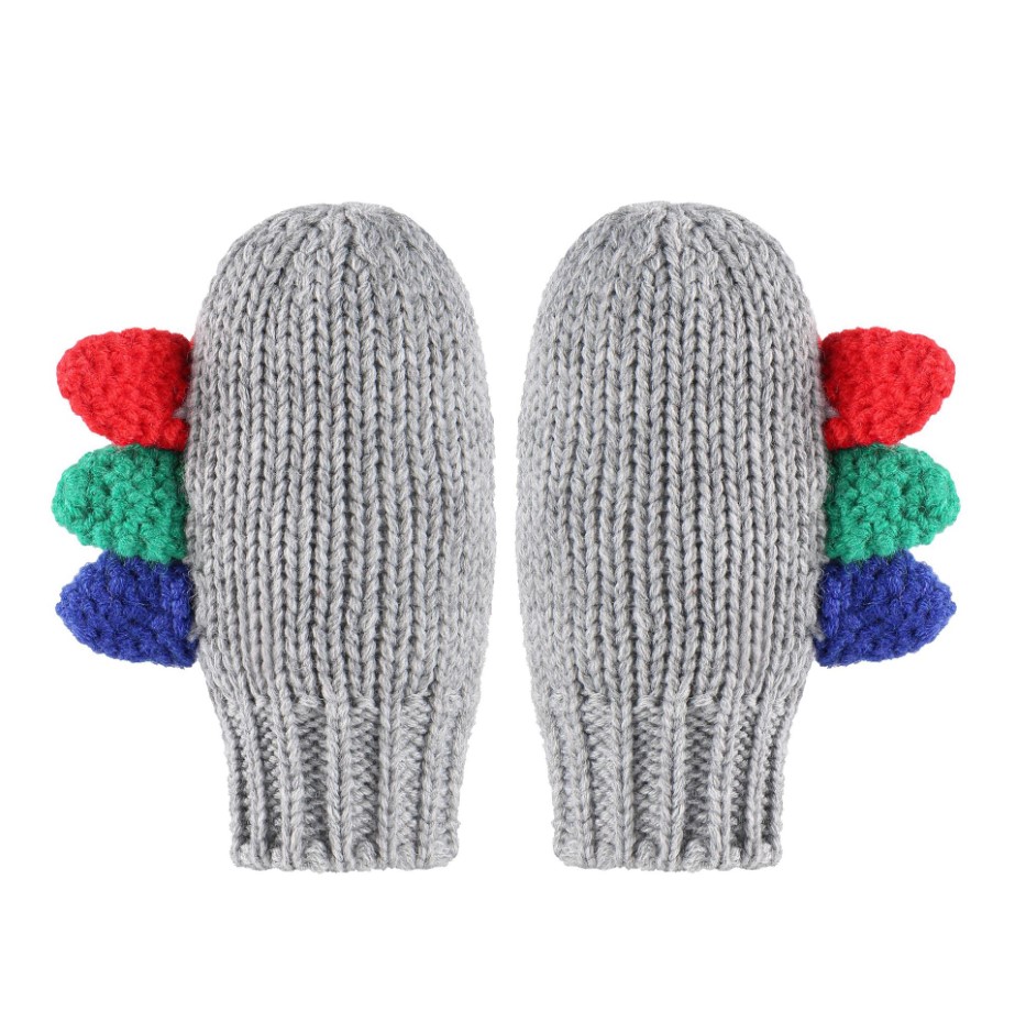 Cute Cartoon Dinosaur Woolen Hat Gloves Set