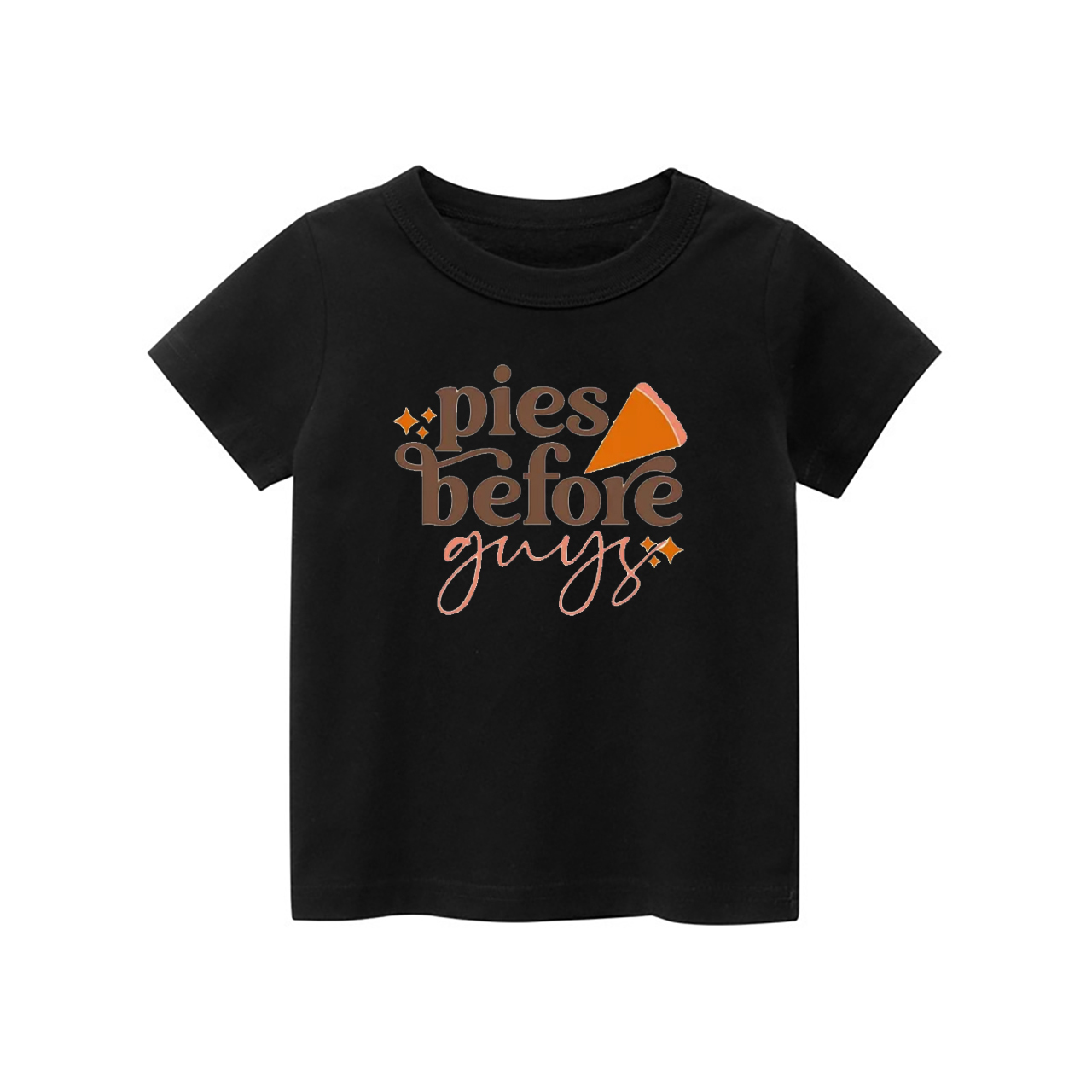 Pies Before Guys Kids Thanksgiving T-shirt
