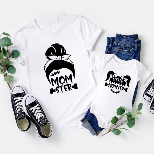 Monster Halloween Family Matching Shirts
