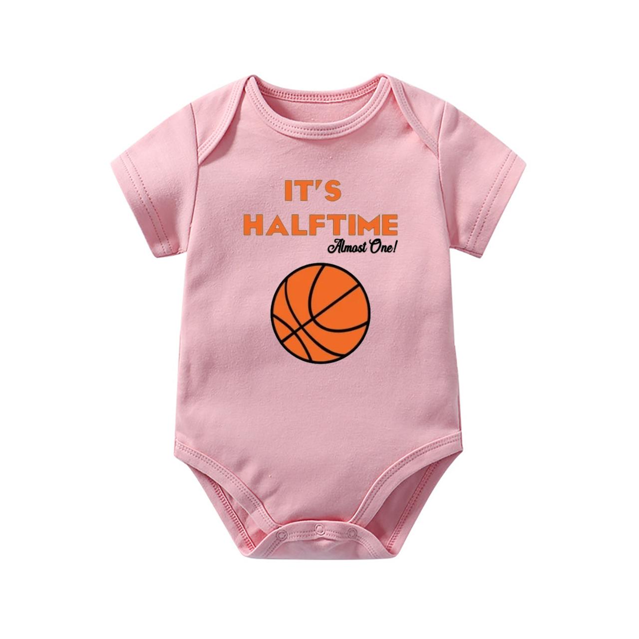 Basket Ball Halftime Birthday,Baby Bodysuit