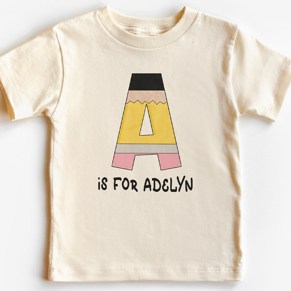 Personalized Back To School Shirt With Name 