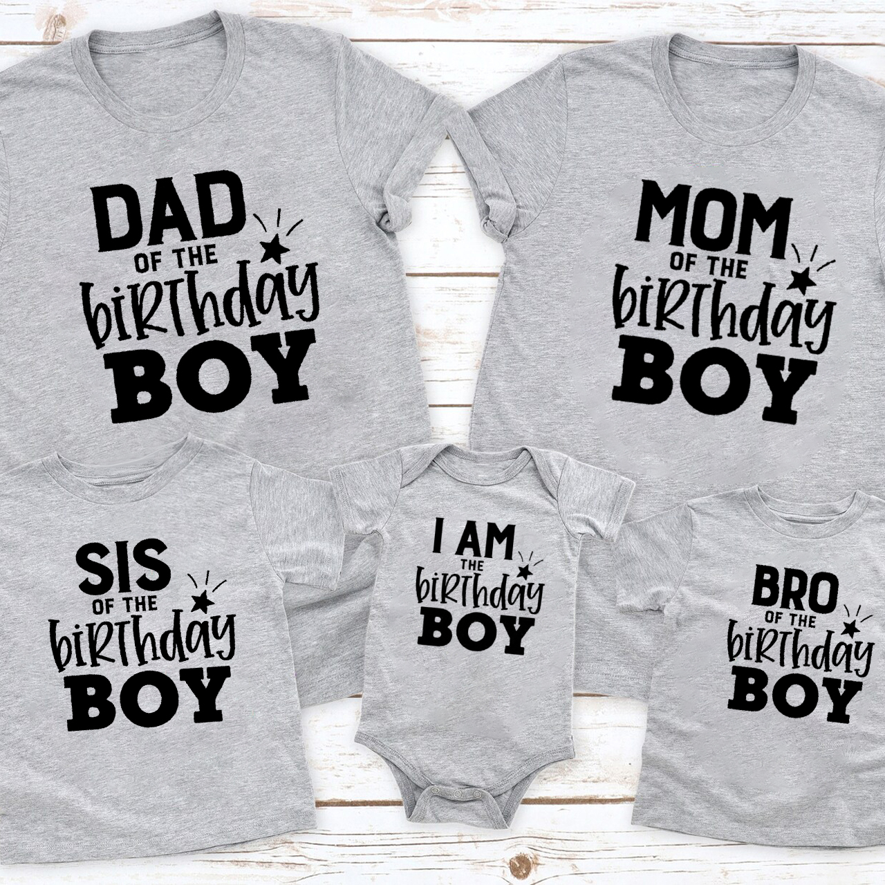 Birthday Group Family Matching Shirt