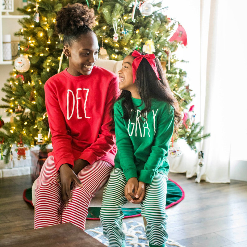 Kids Inspired loungewear Christmas Pajama 