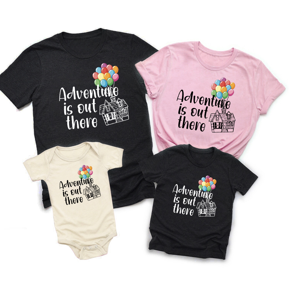 Adventure Is Out There Family Matching Shirts