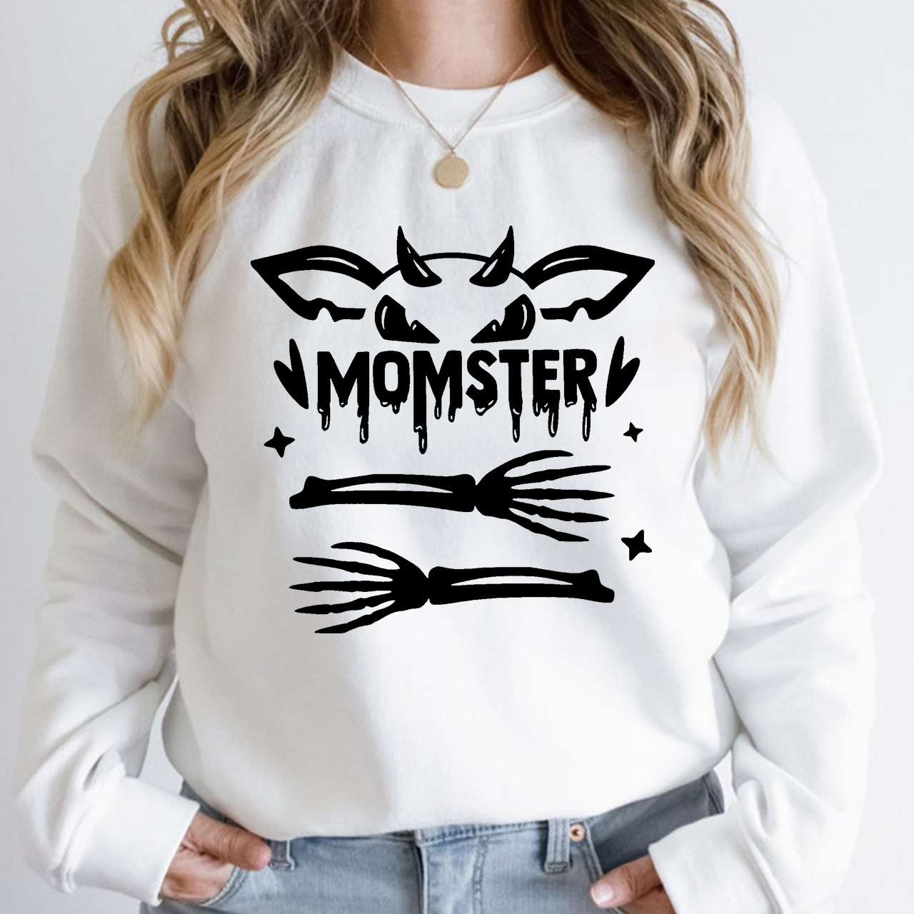 Halloween Momster Sweatshirt