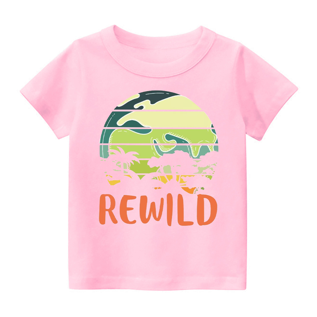 Rewild Earth Plant More Trees Toddler Shirt