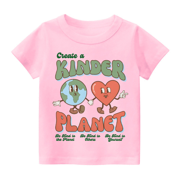 Create A Kinder Planet Earth Day Kids T-Shirt